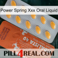 Power Spring Xxx Oral Liquid 43